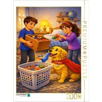CALVENDO Puzzle Der Aufräumhelfer 2000 Teile Lege-Größe 90 × 67 cm Foto-Puzzle für glückliche Stunden CALVENDO Puzzle Der Aufräumhelfer 2000 Teile Lege-Größe 90 × 67 cm Foto-Puzzle für glückliche Stunden von Calvendo Puzzle