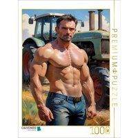 CALVENDO Puzzle Der Bauer 1000 Teile Lege-Größe 64x48cm Foto-Puzzle für glückliche Stunden von Calvendo Puzzle