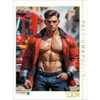 CALVENDO Puzzle Der Feuerwehrmann 1000 Teile Lege-Größe 64x48cm Foto-Puzzle für glückliche Stunden CALVENDO Puzzle Der Feuerwehrmann 1000 Teile Lege-Größe 64x48cm Foto-Puzzle für glückliche Stunden von Calvendo Puzzle