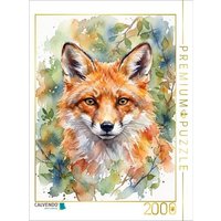 CALVENDO Puzzle Der Fuchs 2000 Teile Lege-Größe 90 × 67 cm Foto-Puzzle für glückliche Stunden CALVENDO Puzzle Der Fuchs 2000 Teile Lege-Größe 90 × 67 cm Foto-Puzzle für glückliche Stunden von CALVENDO Verlag GmbH