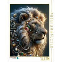 CALVENDO Puzzle Der Löwenblick 1000 Teile Lege-Größe 64x48cm Foto-Puzzle für glückliche Stunden CALVENDO Puzzle Der Löwenblick 1000 Teile Lege-Größe 64x48cm Foto-Puzzle für glückliche Stunden von Calvendo Puzzle