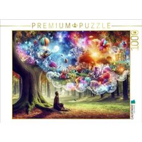 CALVENDO Puzzle Der Mut eines Helden beginnt im Herzen. 1000 Teile Lege-Größe 64x48cm Foto-Puzzle für glückliche Stunden von Calvendo Puzzle