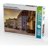CALVENDO Puzzle Der Neumarkt mit Blick zum Jüdenhof 1000 Teile Lege-Größe 64 x 48 cm Foto-Puzzle Bild von Dirk Meutzner von Calvendo Puzzle