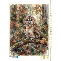 CALVENDO Puzzle Der Waldkauz 2000 Teile Lege-Größe 90 × 67 cm Foto-Puzzle für glückliche Stunden CALVENDO Puzzle Der Waldkauz 2000 Teile Lege-Größe 90 × 67 cm Foto-Puzzle für glückliche Stunden von Calvendo Puzzle