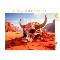 CALVENDO Puzzle Der Wüstenschädel 2000 Teile Lege-Größe 90x67cm Foto-Puzzle für glückliche Stunden von Calvendo Puzzle