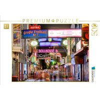 CALVENDO Puzzle Die Große Freiheit auf St. Pauli in Hamburg 500 Teile Lege-Größe 48 × 36 cm Foto-Puzzle für Erwachsene von Calvendo Puzzle