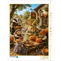 CALVENDO Puzzle Die Kürbiskünstler 1000 Teile Lege-Größe 64 × 48 cm Foto-Puzzle für glückliche Stunden von Calvendo Puzzle