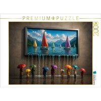 CALVENDO Puzzle Die Welt hinter dem Bild 2000 Teile Lege-Größe 90 × 67 cm Foto-Puzzle für glückliche Stunden von Calvendo Puzzle
