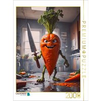 CALVENDO Puzzle Die fiese Mörder Karotte 2000 Teile Lege-Größe 90x67cm Foto-Puzzle für glückliche Stunden CALVENDO Puzzle Die fiese Mörder Karotte 2000 Teile Lege-Größe 90x67cm Foto-Puzzle für glückliche Stunden von Calvendo Puzzle