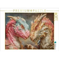 CALVENDO Puzzle Drachen 1000 Teile Lege-Größe 64x48cm Foto-Puzzle für glückliche Stunden von Calvendo Puzzle