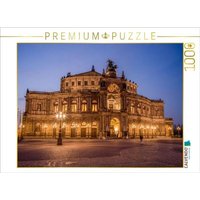 CALVENDO Puzzle Dresden - Semperoper bei Nacht 1000 Teile Lege-Größe 64x48cm Foto-Puzzle für glückliche Stunden CALVENDO Puzzle Dresden - Semperoper bei Nacht 1000 Teile Lege-Größe 64x48cm Foto-Puzzle für glückliche Stunden von Calvendo Puzzle