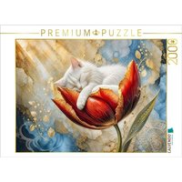 CALVENDO Puzzle Edle Pfoten im Schlaf 2000 Teile Lege-Größe 90 × 67 cm Foto-Puzzle für glückliche Stunden CALVENDO Puzzle Edle Pfoten im Schlaf 2000 Teile Lege-Größe 90 × 67 cm Foto-Puzzle für glückliche Stunden von Calvendo Puzzle