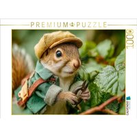 CALVENDO Puzzle Eichhörnchen als Gärtner im Grünen 1000 Teile Lege-Größe 64x48cm Foto-Puzzle für glückliche Stunden CALVENDO Puzzle Eichhörnchen als Gärtner im Grünen 1000 Teile Lege-Größe 64x48cm Foto-Puzzle für glückliche Stunden von Calvendo Puzzle