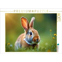 CALVENDO Puzzle Ein Herz, zwei Ohren, tausend Streicheleinheiten. 1000 Teile Lege-Größe 64x48cm Foto-Puzzle für glückliche Stunden von Calvendo Puzzle