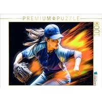 CALVENDO Puzzle Ein Motiv aus dem Kalender Basball und Motivation 1000 Teile Lege-Größe 64x48cm Foto-Puzzle für glückliche Stunden von Calvendo Puzzle