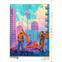 CALVENDO Puzzle Ein Motiv aus dem Kalender Bauarbeiter - Mein Traumberuf 1000 Teile Lege-Größe 64x48cm Foto-Puzzle für glückliche Stunden von Calvendo Puzzle