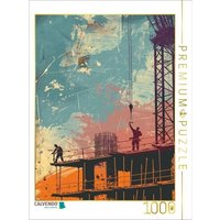 CALVENDO Puzzle Ein Motiv aus dem Kalender Bauarbeiter - Mein Traumberuf 1000 Teile Lege-Größe 64x48cm Foto-Puzzle für glückliche Stunden von Calvendo Puzzle