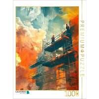 CALVENDO Puzzle Ein Motiv aus dem Kalender Bauarbeiter - Mein Traumberuf 1000 Teile Lege-Größe 64x48cm Foto-Puzzle für glückliche Stunden von Calvendo Puzzle