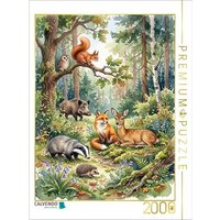 CALVENDO Puzzle Ein Motiv aus dem Kalender Begegnungen im Wald 2000 Teile Lege-Größe 90 × 67 cm Foto-Puzzle für glückliche Stunden CALVENDO Puzzle Ein Motiv aus dem Kalender Begegnungen im Wald 2000 Teile Lege-Größe 90 × 67 cm Foto-Puzzle für glückliche Stunden von Calvendo Puzzle