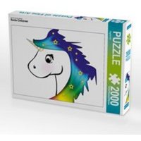 CALVENDO Puzzle Ein Motiv aus dem Kalender Bunte Einhörner 2000 Teile Puzzle quer 2000 Teile Lege-Größe 90 × 67 cm Foto-Puzzle für glückliche Stunden CALVENDO Puzzle Ein Motiv aus dem Kalender Bunte Einhörner 2000 Teile Puzzle quer 2000 Teile Lege-Größe 90 × 67 cm Foto-Puzzle für glückliche Stunden von Calvendo Puzzle