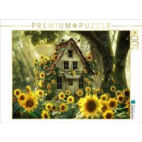 CALVENDO Puzzle Ein Motiv aus dem Kalender "Das kleine Häuschen im Wald" 1000 Teile Lege-Größe 64x48cm Foto-Puzzle für glückliche Stunden von Calvendo Puzzle