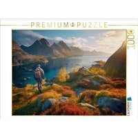 CALVENDO Puzzle Ein Motiv aus dem Kalender Die Stille des Nordens 1000 Teile Lege-Größe 64x48cm Foto-Puzzle für glückliche Stunden von Calvendo Puzzle