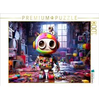 CALVENDO Puzzle Ein Motiv aus dem Kalender Die Welt der kleinen Robots 1000 Teile Lege-Größe 64x48cm Foto-Puzzle für glückliche Stunden CALVENDO Puzzle Ein Motiv aus dem Kalender Die Welt der kleinen Robots 1000 Teile Lege-Größe 64x48cm Foto-Puzzle für glückliche Stunden von Calvendo Puzzle
