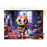 CALVENDO Puzzle Ein Motiv aus dem Kalender Die Welt der kleinen Robots 2000 Teile Lege-Größe 90x67cm Foto-Puzzle für glückliche Stunden CALVENDO Puzzle Ein Motiv aus dem Kalender Die Welt der kleinen Robots 2000 Teile Lege-Größe 90x67cm Foto-Puzzle für glückliche Stunden von Calvendo Puzzle
