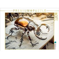 CALVENDO Puzzle Ein Motiv aus dem Kalender "Die fantastische Welt der Steampunk-Insekten" 1000 Teile Lege-Größe 64x48cm Foto-Puzzle für glückliche S CALVENDO Puzzle Ein Motiv aus dem Kalender "Die fantastische Welt der Steampunk-Insekten" 1000 Teile Lege-Größe 64x48cm Foto-Puzzle für glückliche S von Calvendo Puzzle