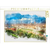CALVENDO Puzzle Ein Motiv aus dem Kalender Florenz Hauptstadt der Toskana 1000 Teile Lege-Größe 64x48cm Foto-Puzzle für glückliche Stunden von CALVENDO Verlag GmbH