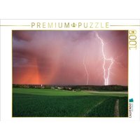 CALVENDO Puzzle Ein Motiv aus dem Kalender Gewitterwelten 1000 Teile Lege-Größe 64x48cm Foto-Puzzle für glückliche Stunden von CALVENDO Verlag GmbH