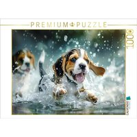 CALVENDO Puzzle Ein Motiv aus dem Kalender "Hunde und Wasser" 1000 Teile Lege-Größe 64x48cm Foto-Puzzle für glückliche Stunden CALVENDO Puzzle Ein Motiv aus dem Kalender "Hunde und Wasser" 1000 Teile Lege-Größe 64x48cm Foto-Puzzle für glückliche Stunden von Calvendo Puzzle