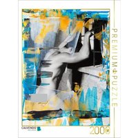 CALVENDO Puzzle Ein Motiv aus dem Kalender Männer - übermalte Aktfotografien 2000 Teile Lege-Größe 90x67cm Foto-Puzzle für glückliche Stunden von CALVENDO Verlag GmbH