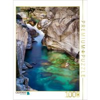 CALVENDO Puzzle Ein Motiv aus dem Kalender Tessin - Ticino 1000 Teile Lege-Größe 64x48cm Foto-Puzzle für glückliche Stunden von CALVENDO Verlag GmbH