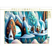 CALVENDO Puzzle Ein Wintertag 1000 Teile Lege-Größe 64x48cm Foto-Puzzle für glückliche Stunden von CALVENDO Verlag GmbH