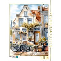 CALVENDO Puzzle Ein typisches Grachtenhäuschen 1000 Teile Lege-Größe 64x48cm Foto-Puzzle für glückliche Stunden von Calvendo Puzzle