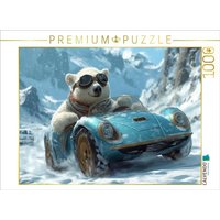 CALVENDO Puzzle Eisbär-Rallye im Januar 1000 Teile Lege-Größe 64x48cm Foto-Puzzle für glückliche Stunden CALVENDO Puzzle Eisbär-Rallye im Januar 1000 Teile Lege-Größe 64x48cm Foto-Puzzle für glückliche Stunden von Calvendo Puzzle