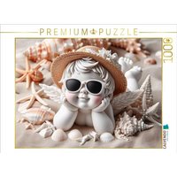 CALVENDO Puzzle Engel am Strand 1000 Teile Lege-Größe 64x48cm Foto-Puzzle für glückliche Stunden von Calvendo Puzzle