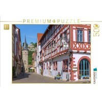 CALVENDO Puzzle Fachwerkromantik in Karlstadt 500 Teile Lege-Größe 48 × 36 cm Foto-Puzzle für Erwachsene von Calvendo Puzzle