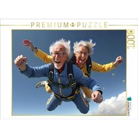 CALVENDO Puzzle Fallschirmsprung 1000 Teile Lege-Größe 64x48cm Foto-Puzzle für glückliche Stunden CALVENDO Puzzle Fallschirmsprung 1000 Teile Lege-Größe 64x48cm Foto-Puzzle für glückliche Stunden von Calvendo Puzzle