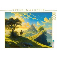CALVENDO Puzzle Fast am Ziel - Reiter in Amine Landschaft 2000 Teile Lege-Größe 90x67cm Foto-Puzzle für glückliche Stunden CALVENDO Puzzle Fast am Ziel - Reiter in Amine Landschaft 2000 Teile Lege-Größe 90x67cm Foto-Puzzle für glückliche Stunden von Calvendo Puzzle