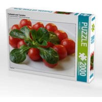 CALVENDO Puzzle Feldsalat und Tomaten 2000 Teile Puzzle quer 2000 Teile Lege-Größe 90 × 67 cm Foto-Puzzle für glückliche Stunden CALVENDO Puzzle Feldsalat und Tomaten 2000 Teile Puzzle quer 2000 Teile Lege-Größe 90 × 67 cm Foto-Puzzle für glückliche Stunden von Calvendo Puzzle