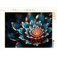 CALVENDO Puzzle Fibonacci in einer Blüte in 3D Fraktal 1000 Teile Lege-Größe 64x48cm Foto-Puzzle für glückliche Stunden von Calvendo Puzzle
