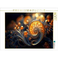 CALVENDO Puzzle Fibonacci kombiniert mit Schneckenform - Fraktale in 3D 2000 Teile Lege-Größe 90x67cm Foto-Puzzle für glückliche Stunden CALVENDO Puzzle Fibonacci kombiniert mit Schneckenform - Fraktale in 3D 2000 Teile Lege-Größe 90x67cm Foto-Puzzle für glückliche Stunden von Calvendo Puzzle
