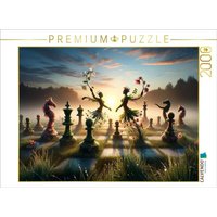 CALVENDO Puzzle Florales Schachballett im Morgenlicht 2000 Teile Lege-Größe 90x67cm Foto-Puzzle für glückliche Stunden von Calvendo Puzzle