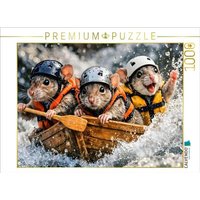 CALVENDO Puzzle Flusspfoten - Raftingspass der Mäuse 1000 Teile Lege-Größe 64x48cm Foto-Puzzle für glückliche Stunden CALVENDO Puzzle Flusspfoten - Raftingspass der Mäuse 1000 Teile Lege-Größe 64x48cm Foto-Puzzle für glückliche Stunden von CALVENDO Verlag GmbH