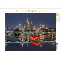 CALVENDO Puzzle Frankfurt - Ignatz-Bubis-Brücke 2000 Teile Lege-Größe 90x67cm Foto-Puzzle für glückliche Stunden von Calvendo Puzzle