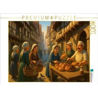CALVENDO Puzzle Frische Brote am Morgen 1000 Teile Lege-Größe 64x48cm Foto-Puzzle für glückliche Stunden von Calvendo Puzzle