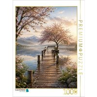 CALVENDO Puzzle Frühling am See 1000 Teile Lege-Größe 64 × 48 cm Foto-Puzzle für glückliche Stunden von Calvendo Puzzle