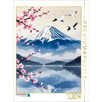 CALVENDO Puzzle Fuji-San - Ewige Schönheit Japans 1000 Teile Lege-Größe 64x48cm Foto-Puzzle für glückliche Stunden CALVENDO Puzzle Fuji-San - Ewige Schönheit Japans 1000 Teile Lege-Größe 64x48cm Foto-Puzzle für glückliche Stunden von Calvendo Puzzle